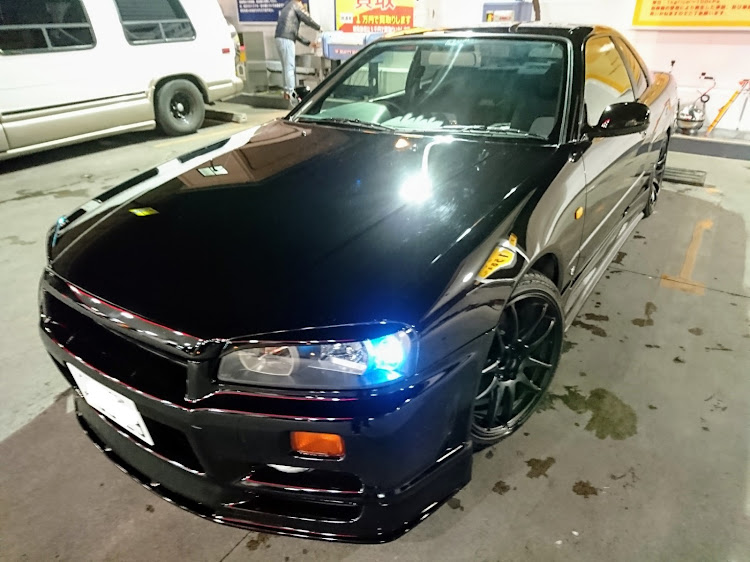 スカイラインの洗車・スカイライン・尻・至福の時間に関するカスタム事例の投稿画像6枚目