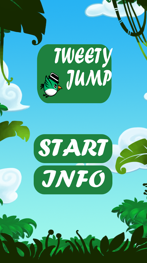 Android application Tweety Jump Free screenshort