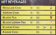 Chai Villa menu 2