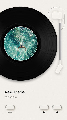 Screenshot MD Vinyl - Music Player Widget