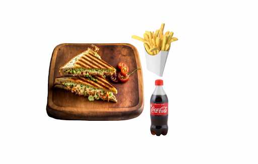 Chicken Keema Sandwich Combo