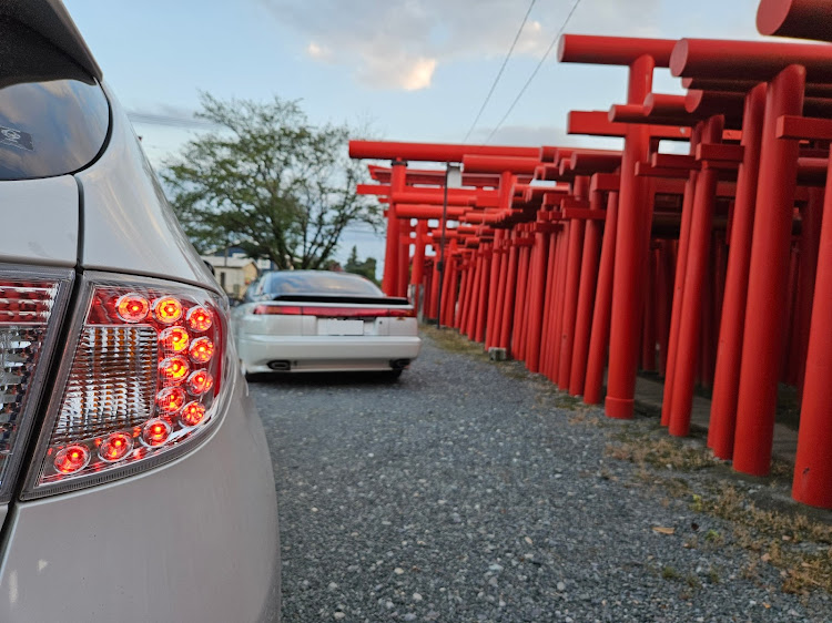 インプレッサ ハッチバックの小泉稲荷神社・⛩️⛩️⛩️⛩️⛩️・アルシオーネSVX・インプ・グンマー帝国に関するカスタム事例の投稿画像5枚目