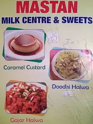 Mastan Milk Centre & Sweets menu 1