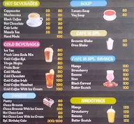 Old Cafe 18 menu 1