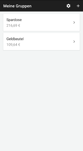 Screenshot Bargeldzähler