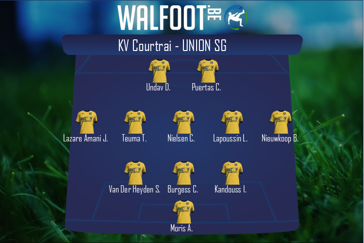 Composition Union SG | KV Courtrai - Union SG (05/03/2022)