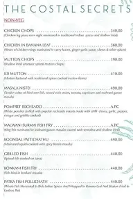 The  Sea Secret menu 5