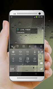 Láska sílu Keypad Pokrýt - náhled