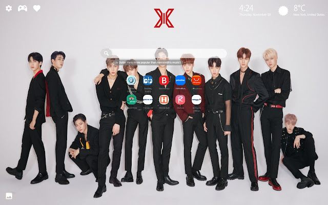 X1 Kpop HD Wallpapers New Tab