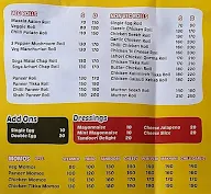 34 Chowringhee Lane menu 1