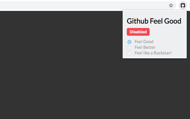 Github Feel Good