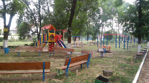 Playground Near The Church