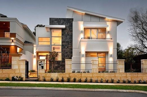 Two Storey Minimalist House Design
