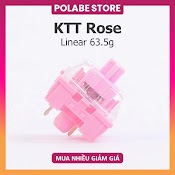 Ktt Rose Linear Switch Công Tắc Bàn Phím Cơ Ktt Switch - Polabe Store