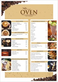 Oven The Bakery menu 2
