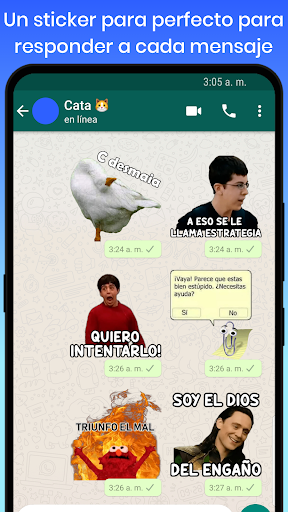 Screenshot Memepedia Stickers