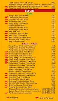 Shanghai Xpress menu 5