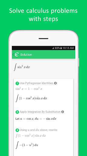 Cymath - Math Problem Solver screenshot #4