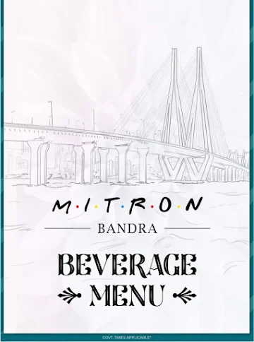 Mitron Bar & Cafe menu 