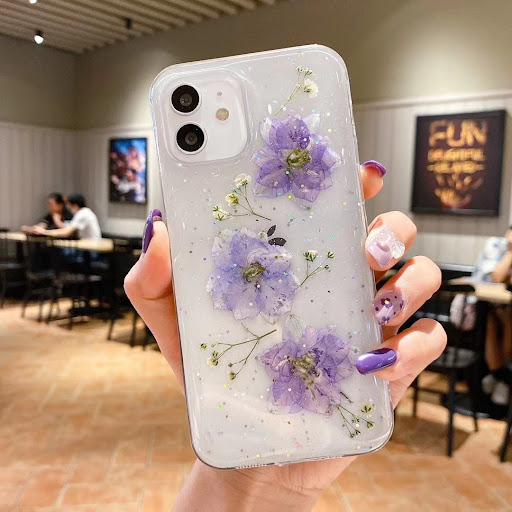 Title 2, Epoxy Glitter Dried Flower Real Flower Small Fl...