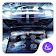 Blue Racing Speed Car  icon