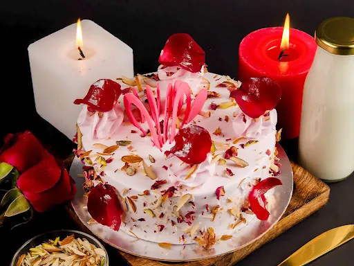 Rose Falooda Cake