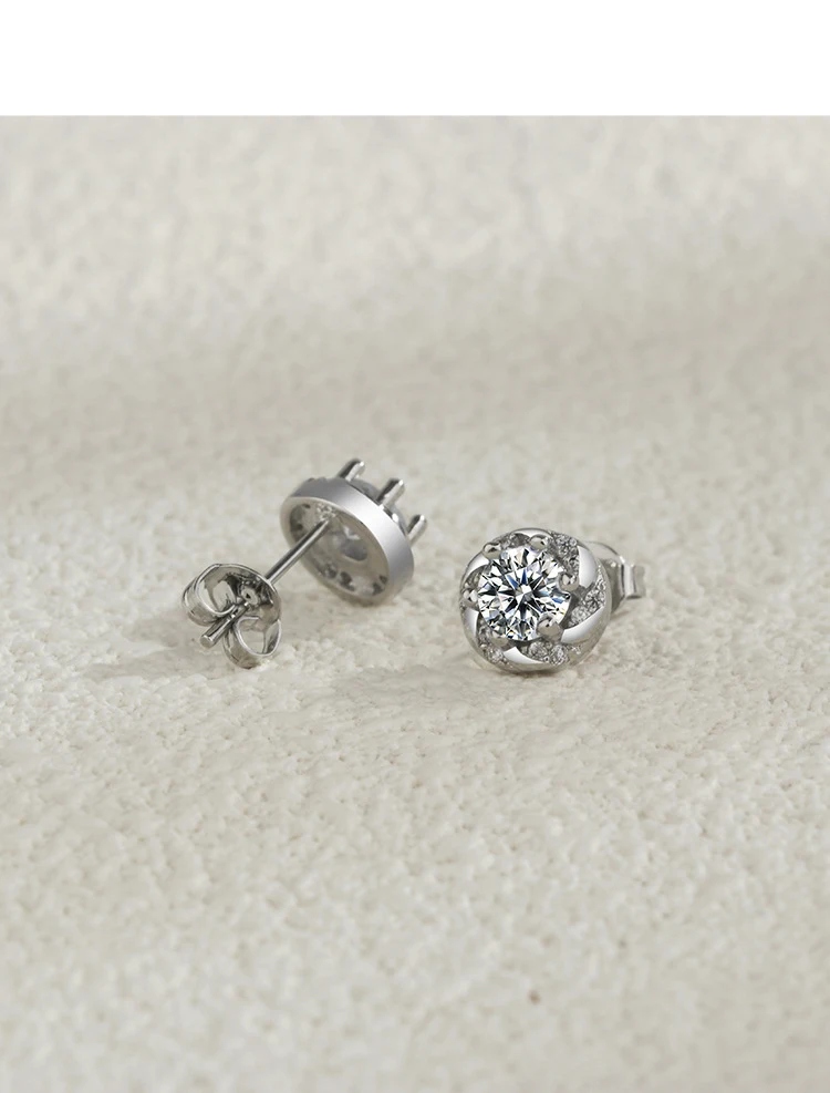 Title 3, Heren oorstekers met volledige diamant, trendy ...