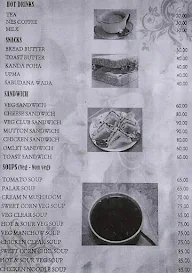 Hotel Vishal menu 1