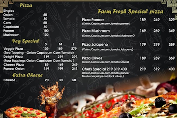 Eatalian Pizza menu 