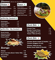 Shawarma Hut menu 1