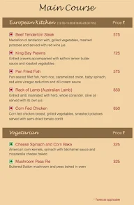 NutCracker - Days Hotel menu 3