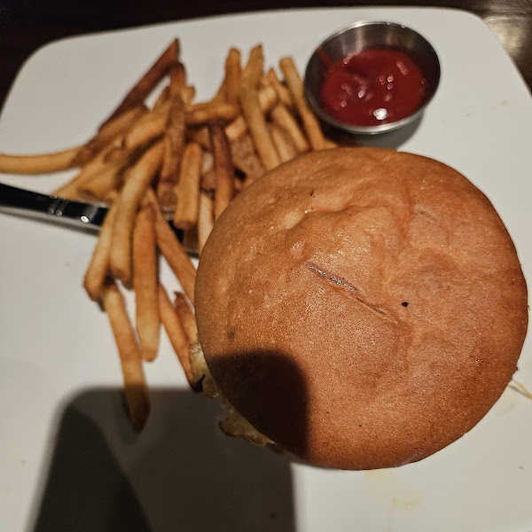 Gf burger amd fries