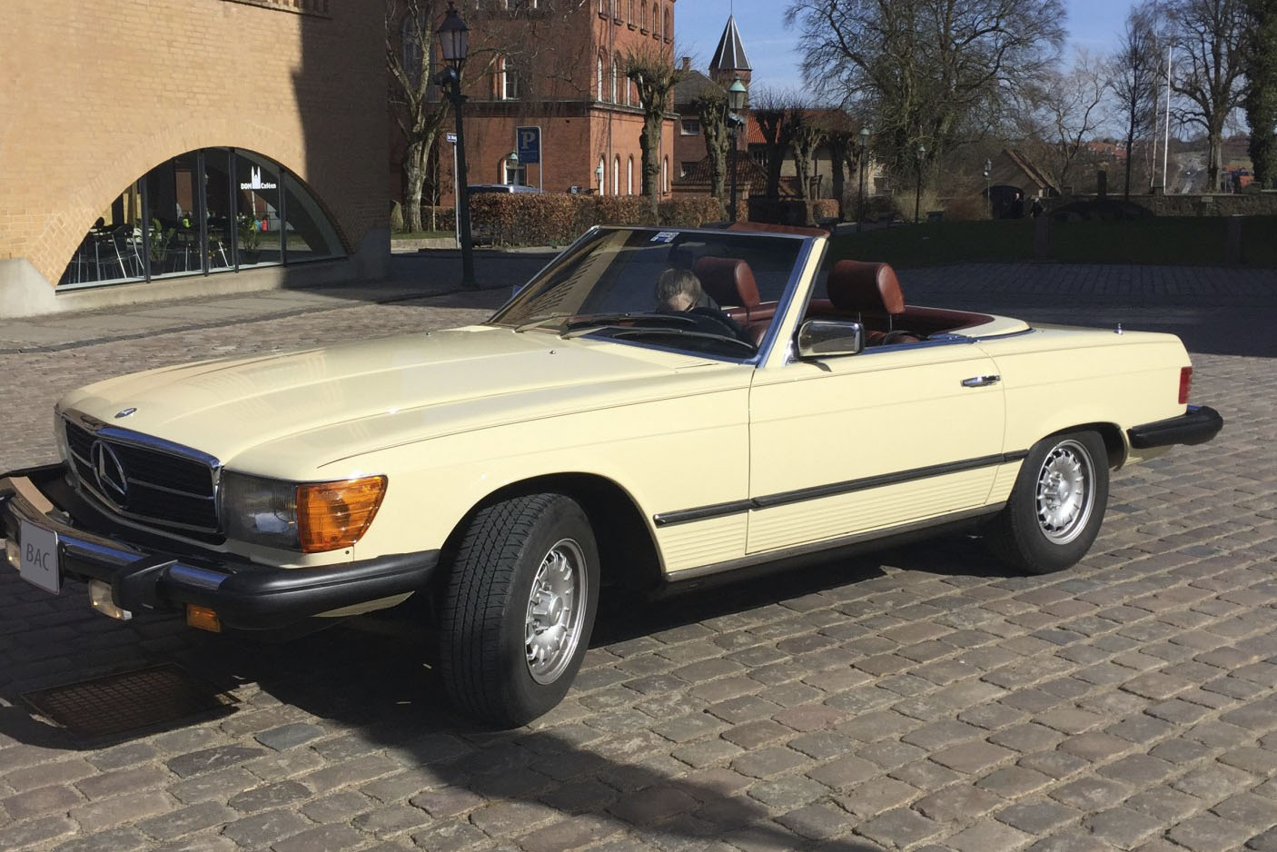 Mercedes 450SL Hire Viborg