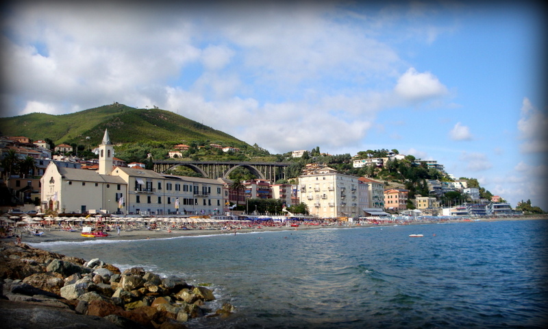 Varazze dal molo di clagia