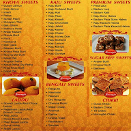 Kanwarji's menu 8