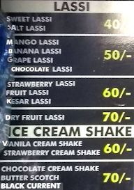 Lassi Cafe menu 4