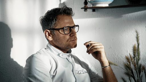 Michelin-starred chef Jan Hendrik van der Westhuizen.