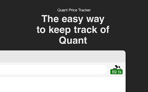 Quant Network Price Tracker