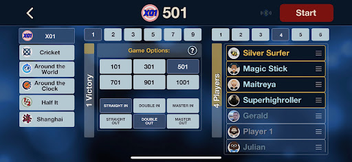 Screenshot BT-Darts | Darts Score Counter