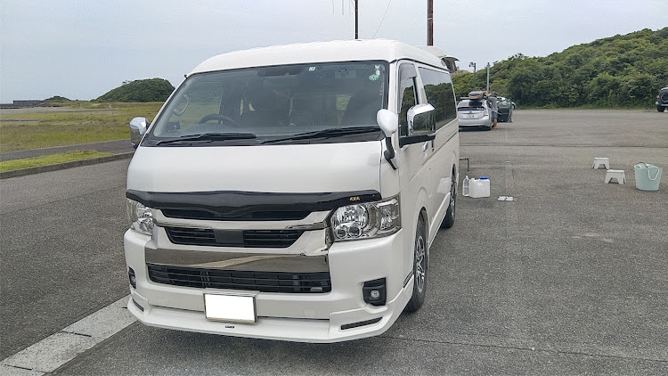 ハイエースバンの鹿児島・サーフィン車に関するカスタム事例の投稿画像1枚目