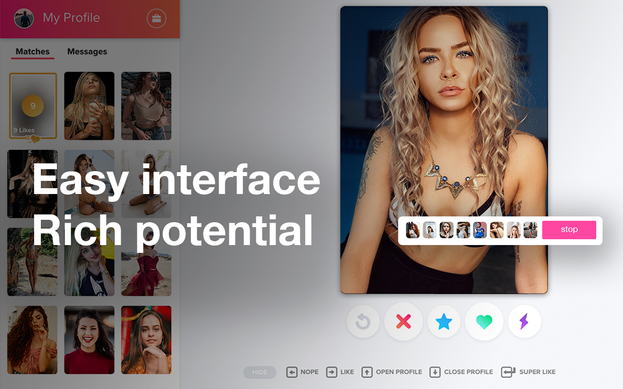 Matcheto: Tinder Auto Liker Preview image 4