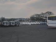 More than 50 Uber and Taxify vehicles have been held at the Durban drive-in site.