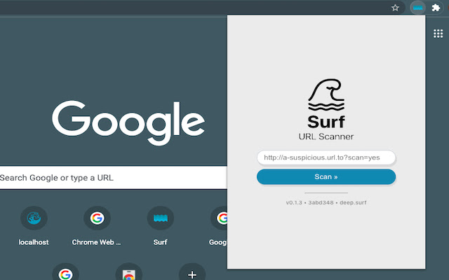 Surf chrome extension