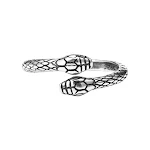 Snake Head Open Ring