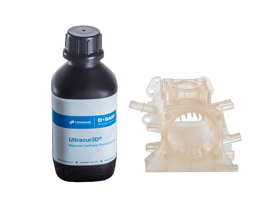 BASF Clear Ultracur3D Rigid RG35 Photopolymer Resin (1kg)