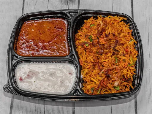 Veg Biryani Thali