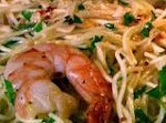Gina's Shrimp Scampi with Angel Hair Pasta was pinched from <a href="http://www.foodnetwork.com/recipes/patrick-and-gina-neely/ginas-shrimp-scampi-with-angel-hair-pasta-recipe/index.html" target="_blank">www.foodnetwork.com.</a>