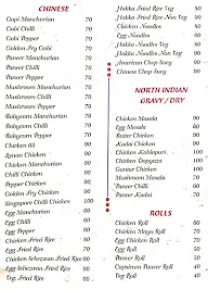 Amrutha Mess menu 2