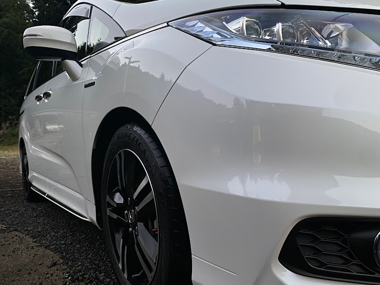 オデッセイの洗車しました✨・ヌルテカエロボディー・洗車はスポーツ・ドライブスポット・オデッセイRC4に関するカスタム事例の投稿画像3枚目