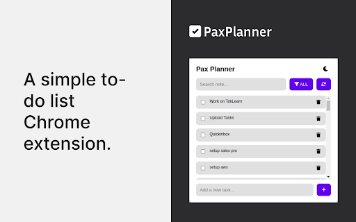 Pax Planner